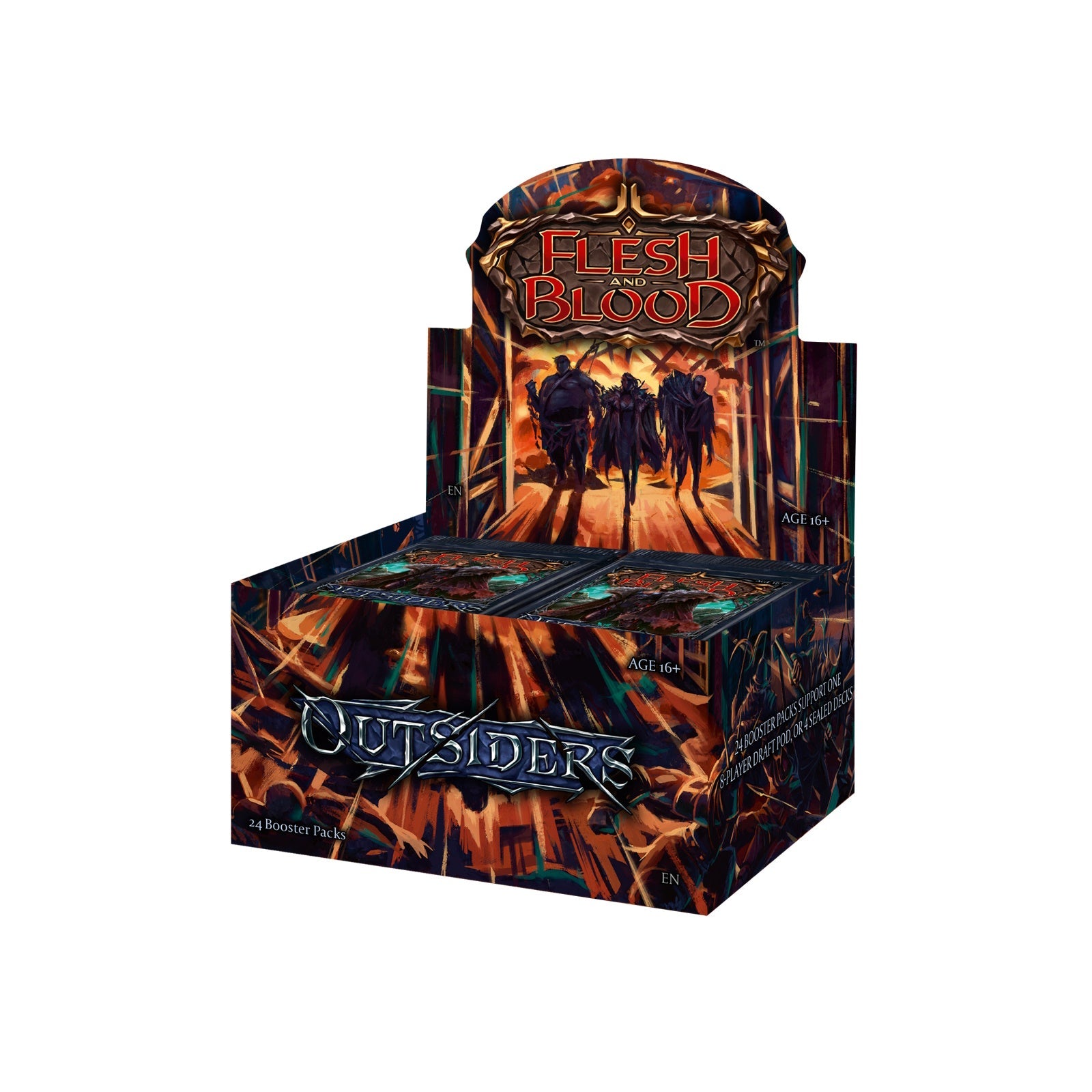 Flesh and Blood Outsiders - BOX of 24 Booster Packs